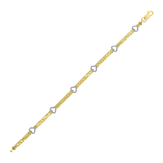 10Kt Gold Bracelet 8"