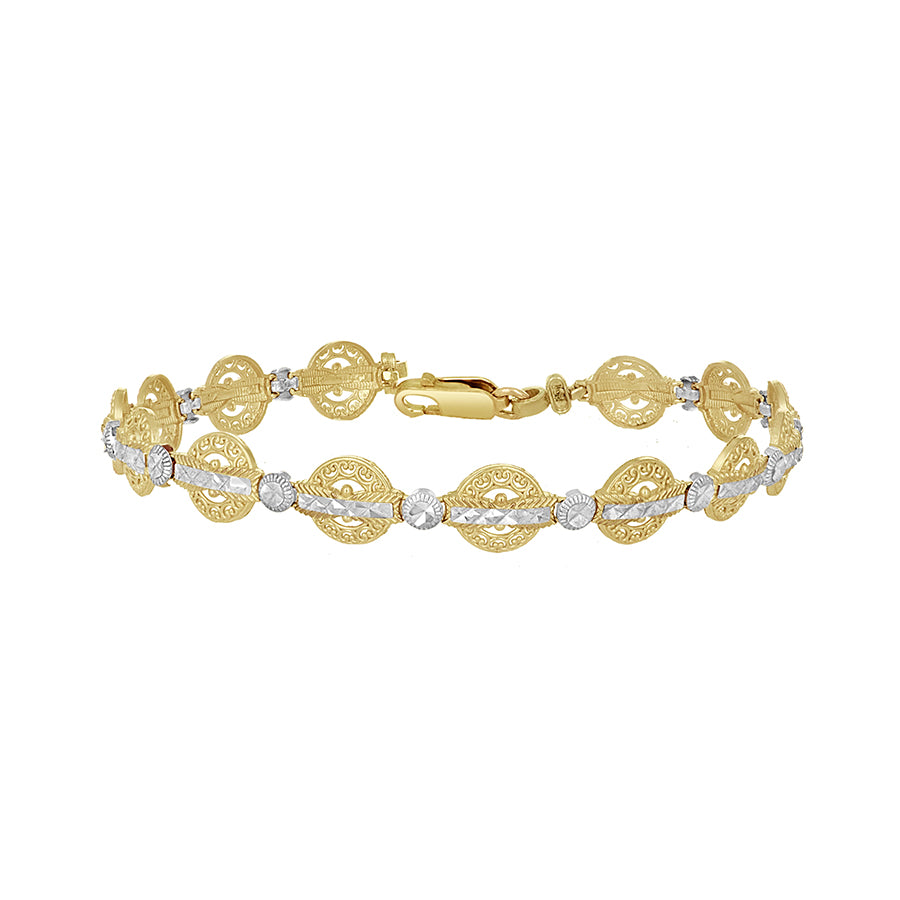 10Kt Gold 8" Bracelet