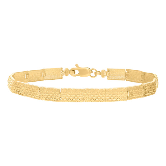 10K Gold 7" Bracelet