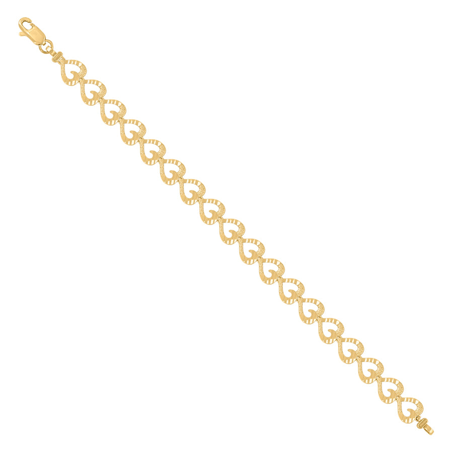 10Kt Gold 7" Bracelet