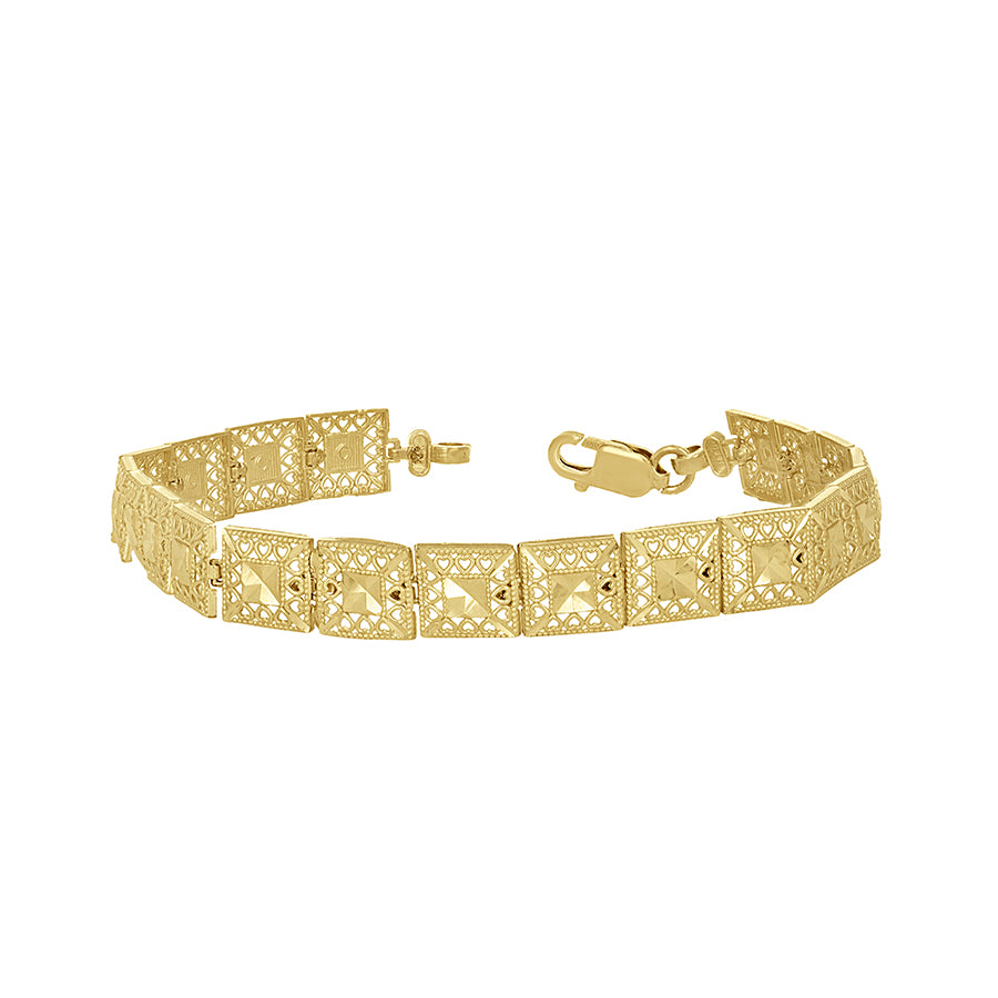 10K Gold 7" Bracelet