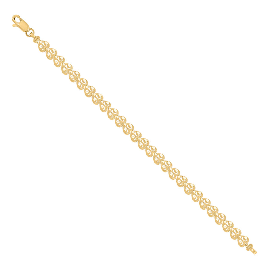 10Kt Gold Bracelet 7"