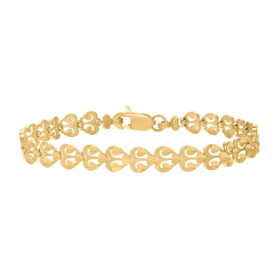 10Kt Gold Bracelet 7"