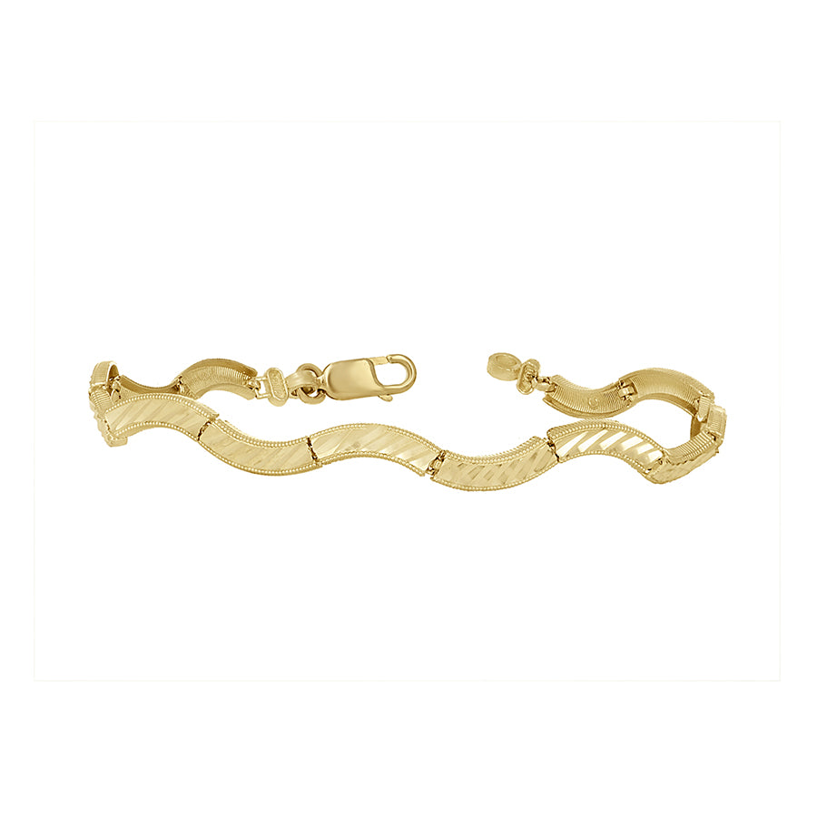 10K Gold 7" Bracelet