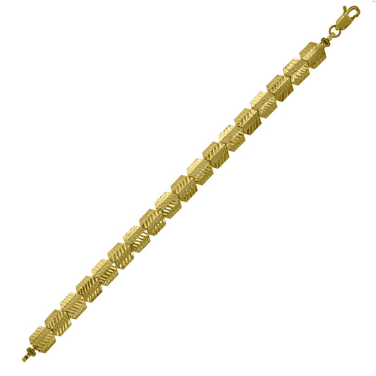 10K Gold Bracelet 7"