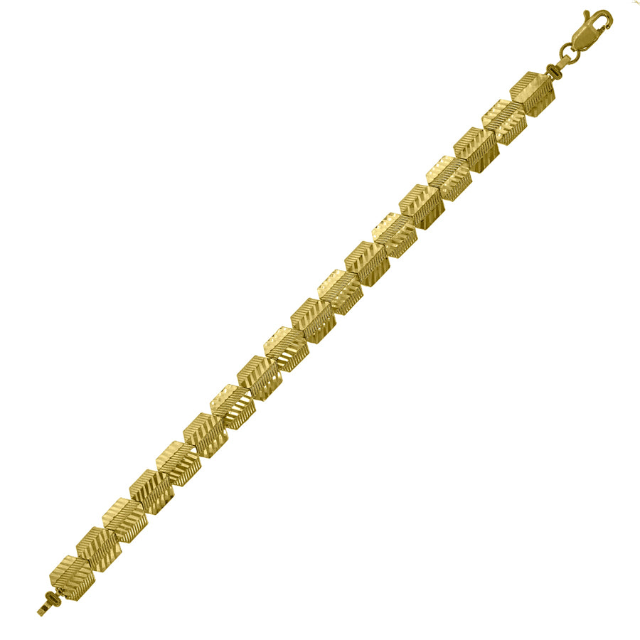 10K Gold Bracelet 8"