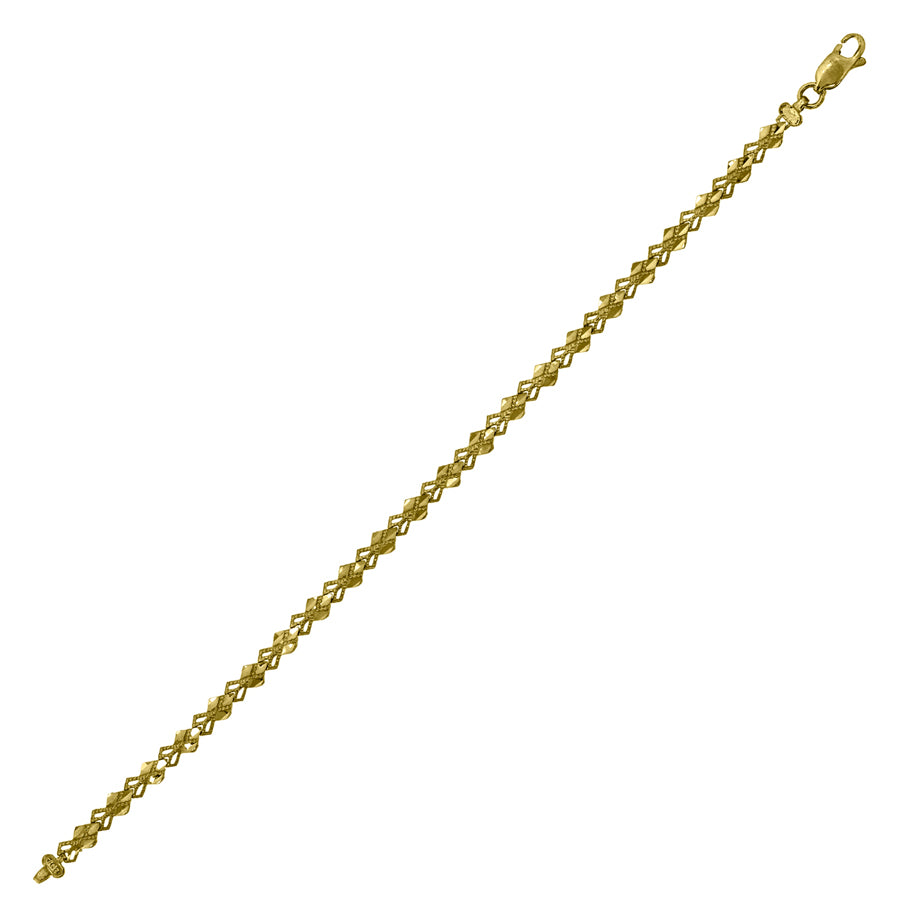 10K Gold Bracelet  8"