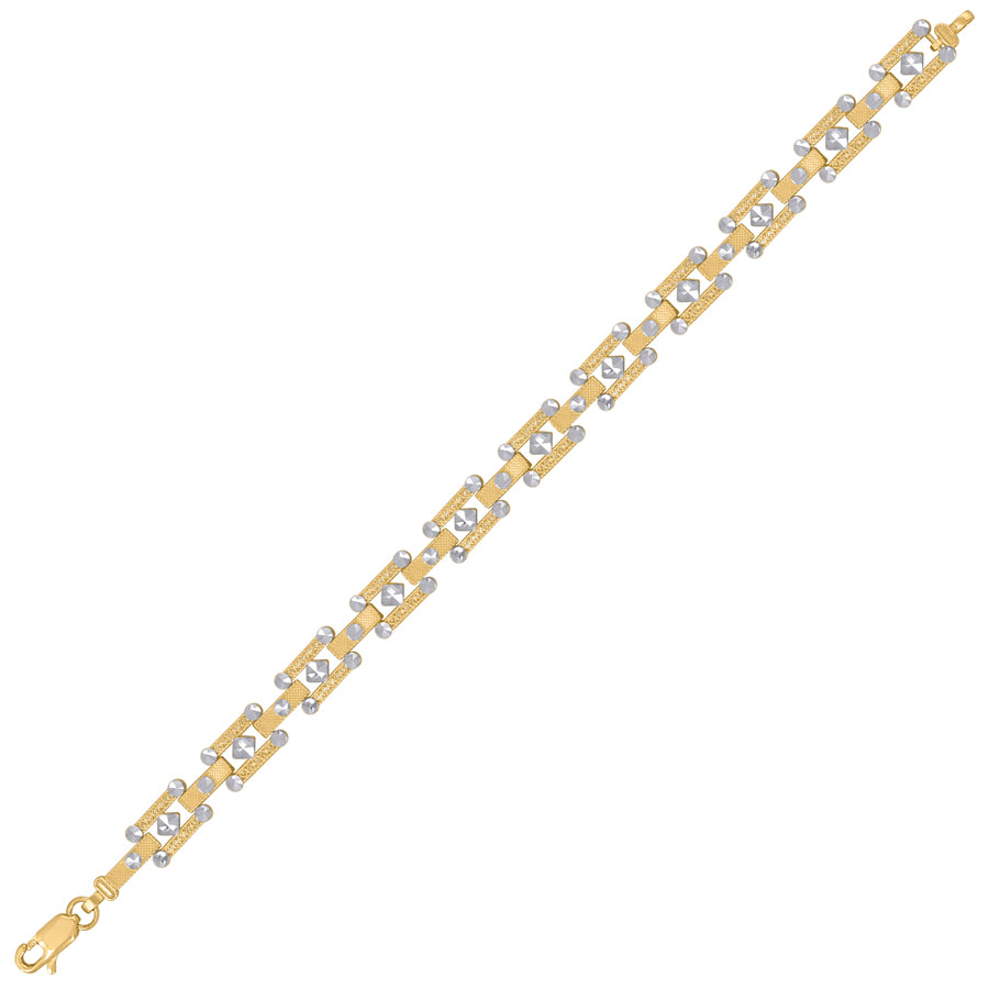 10Kt Gold 8" Bracelet