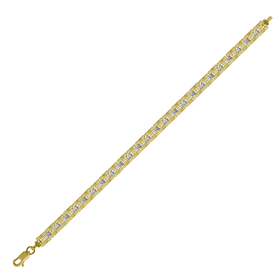 10K Gold Bracelet 8"