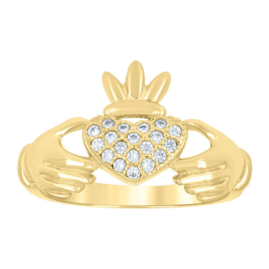 14Kt Gold Cz Ring