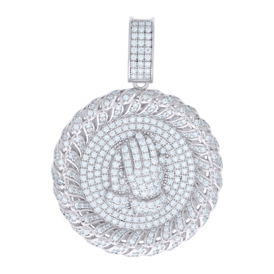 92 Sterling Silver Cz Pendant