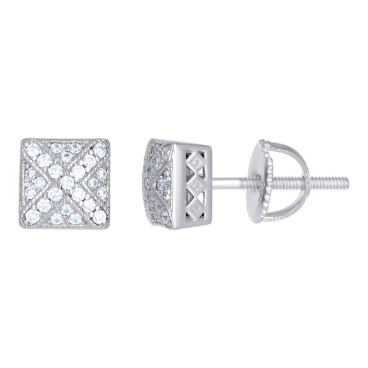 925-Cz Stud Earrings