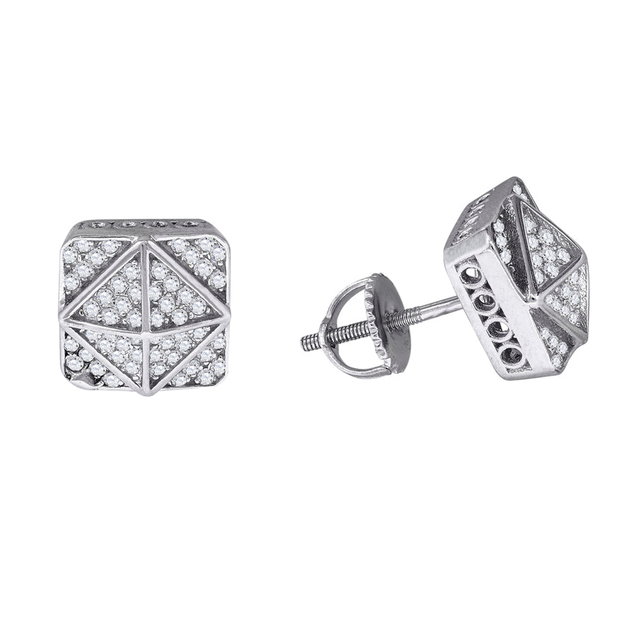 925-Cz Stud Earrings