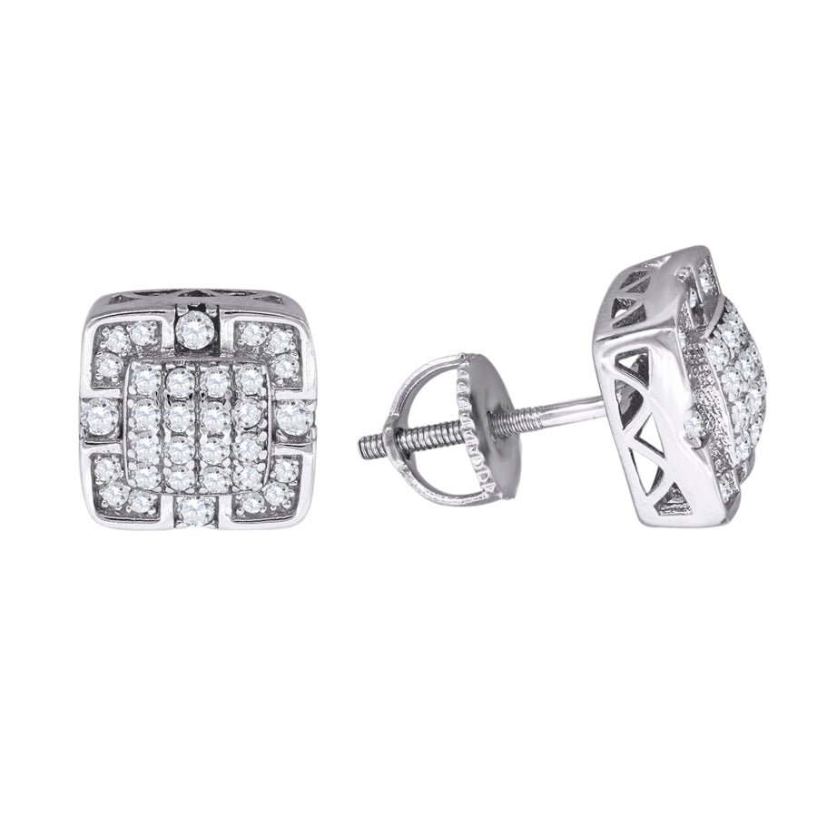 925-Cz Stud Earrings