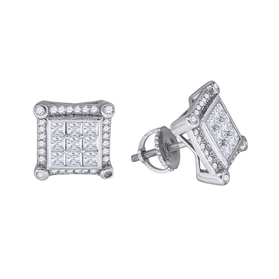 925-Cz Stud Earrings