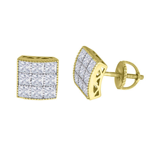 925-Cz Stud Earrings