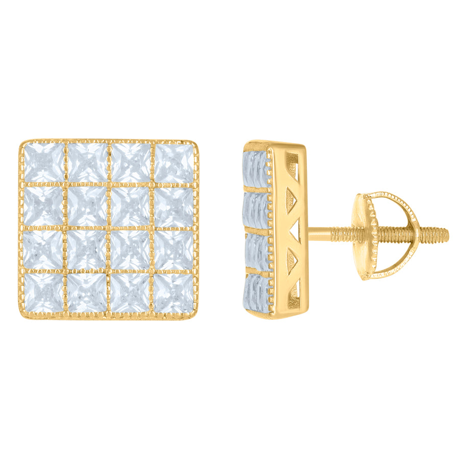 925-Cz Stud Earrings