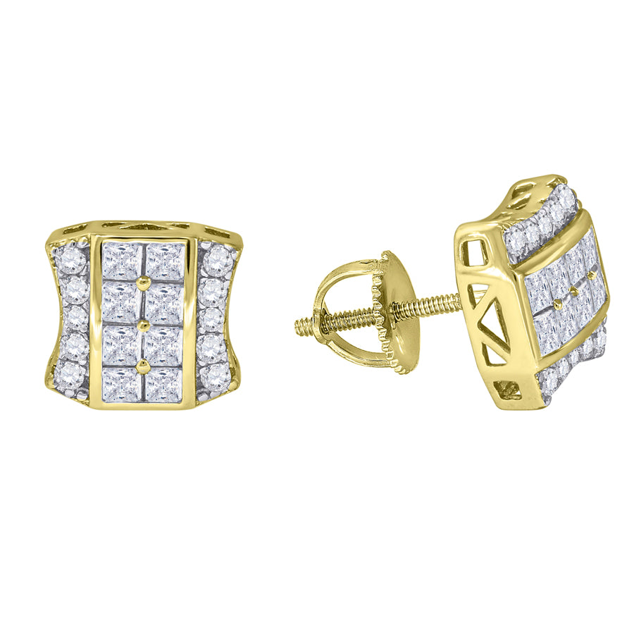 925-Cz Stud Earrings