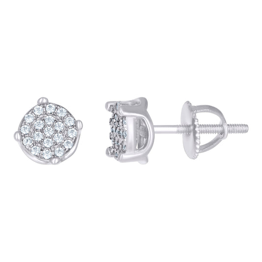 925 Sterling Silver Cz Earrings