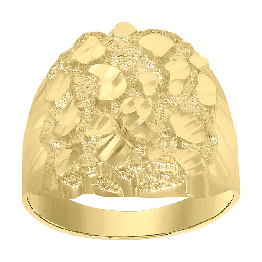 10Kt Gold Nugget Ring