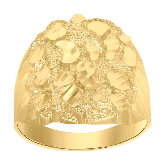 10Kt Gold Nugget Ring