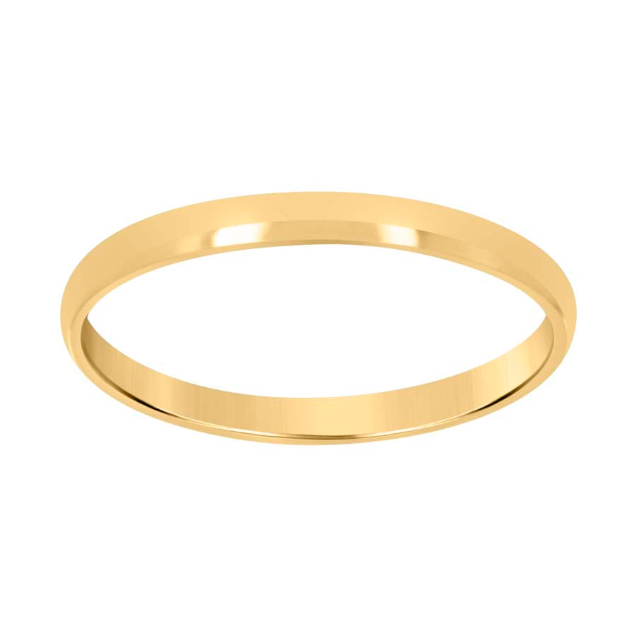 14Kt-Gold 2mm Regular Fit Wedding Band