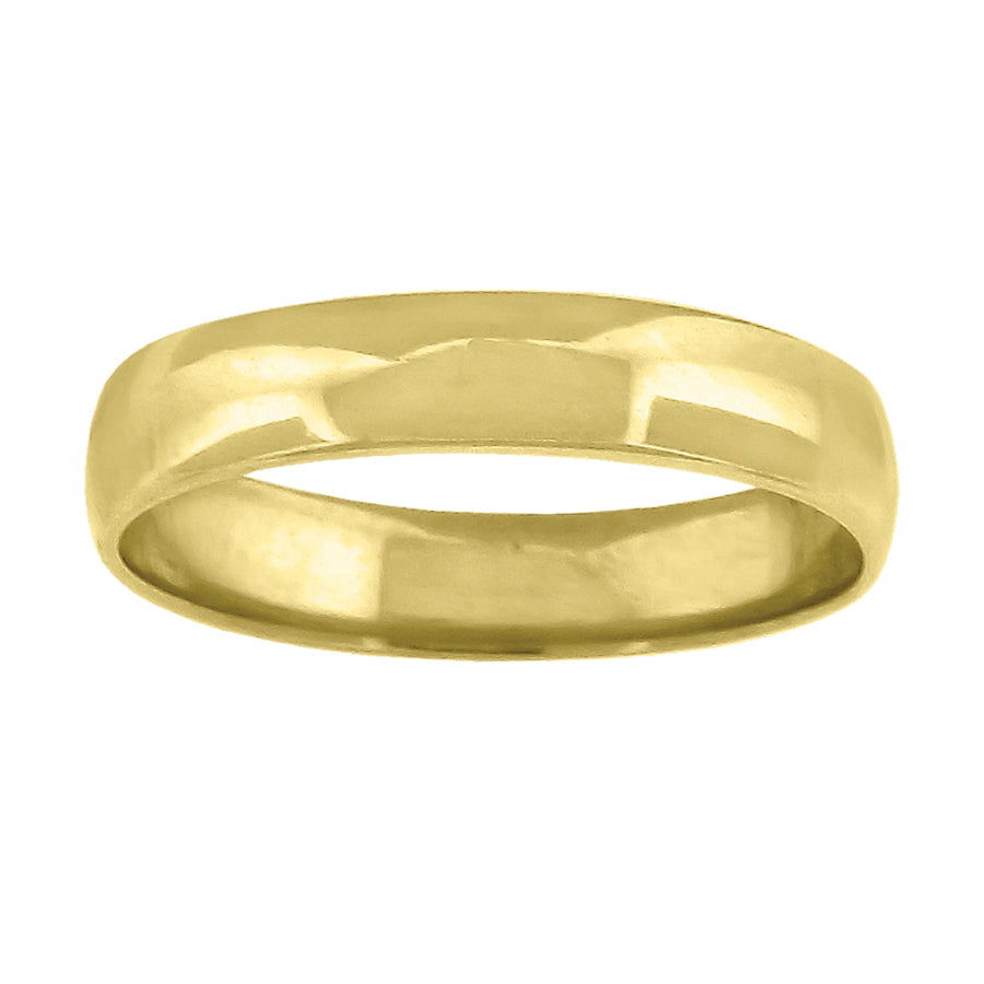 14Kt-Gold 4mm Regular Fit Wedding Band