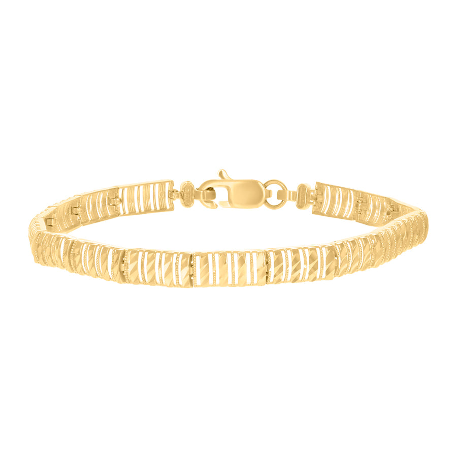 10Kt Gold 7" Bracelet