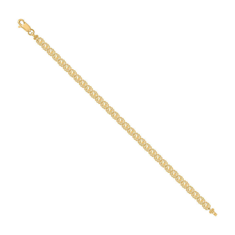 10Kt Gold Bracelet 8"