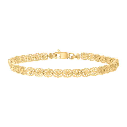 10Kt Gold Bracelet 8"