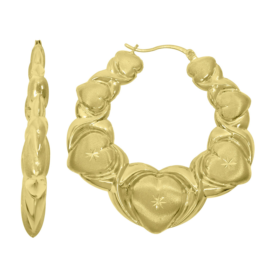 10Kt Gold Turkish Earrings