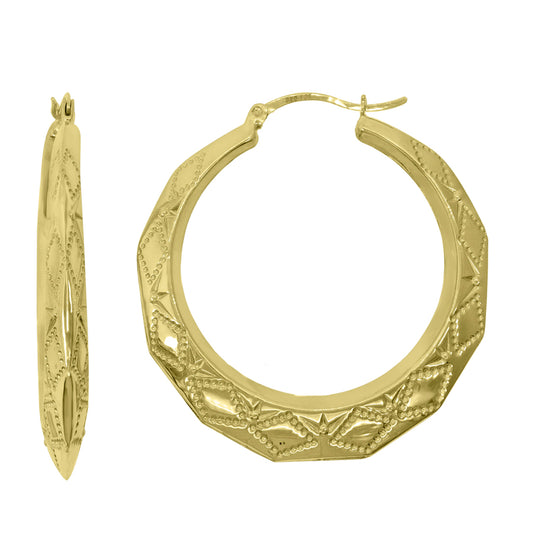 10Kt Gold Turkish Earrings