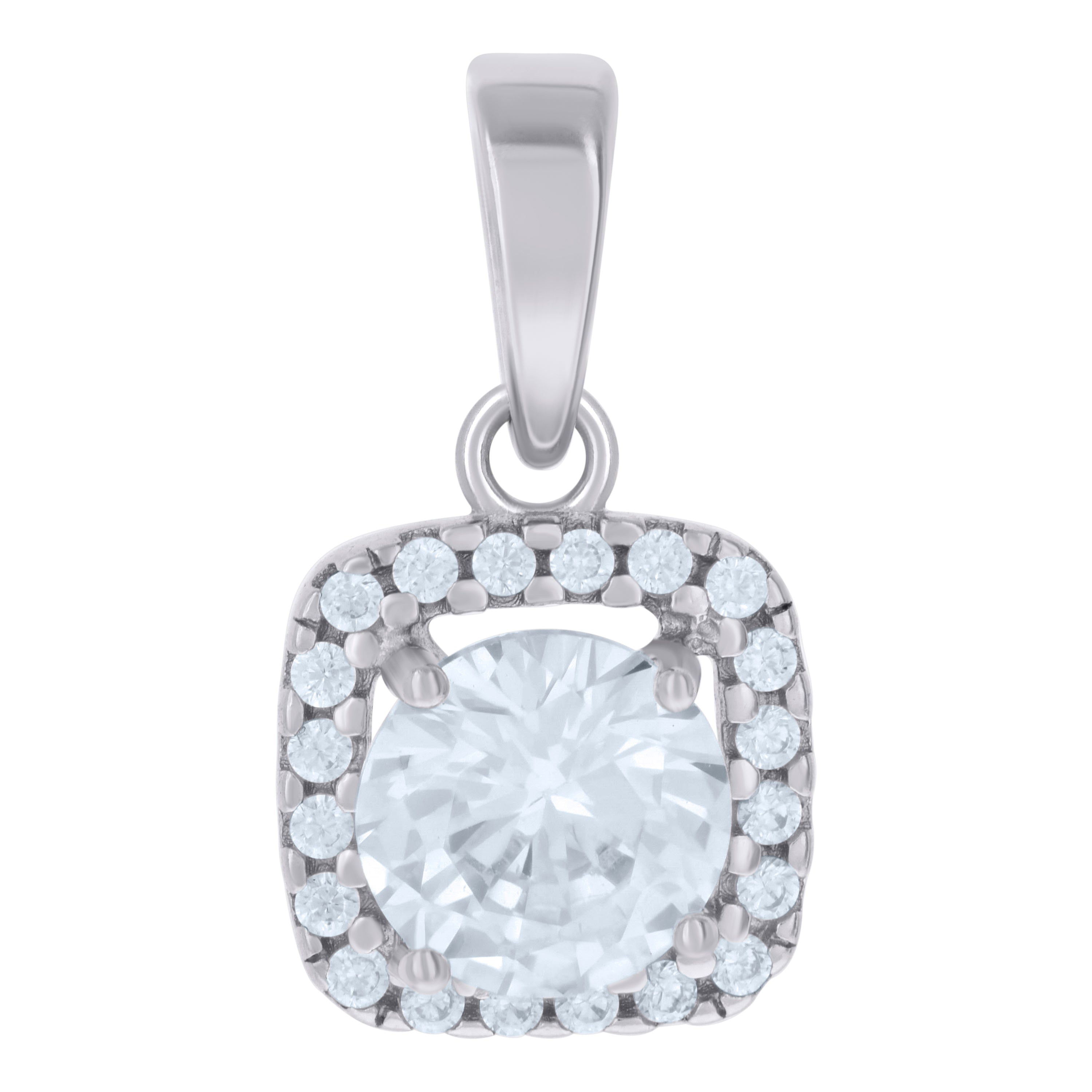 925 Sterling Silver Cz Pendant
