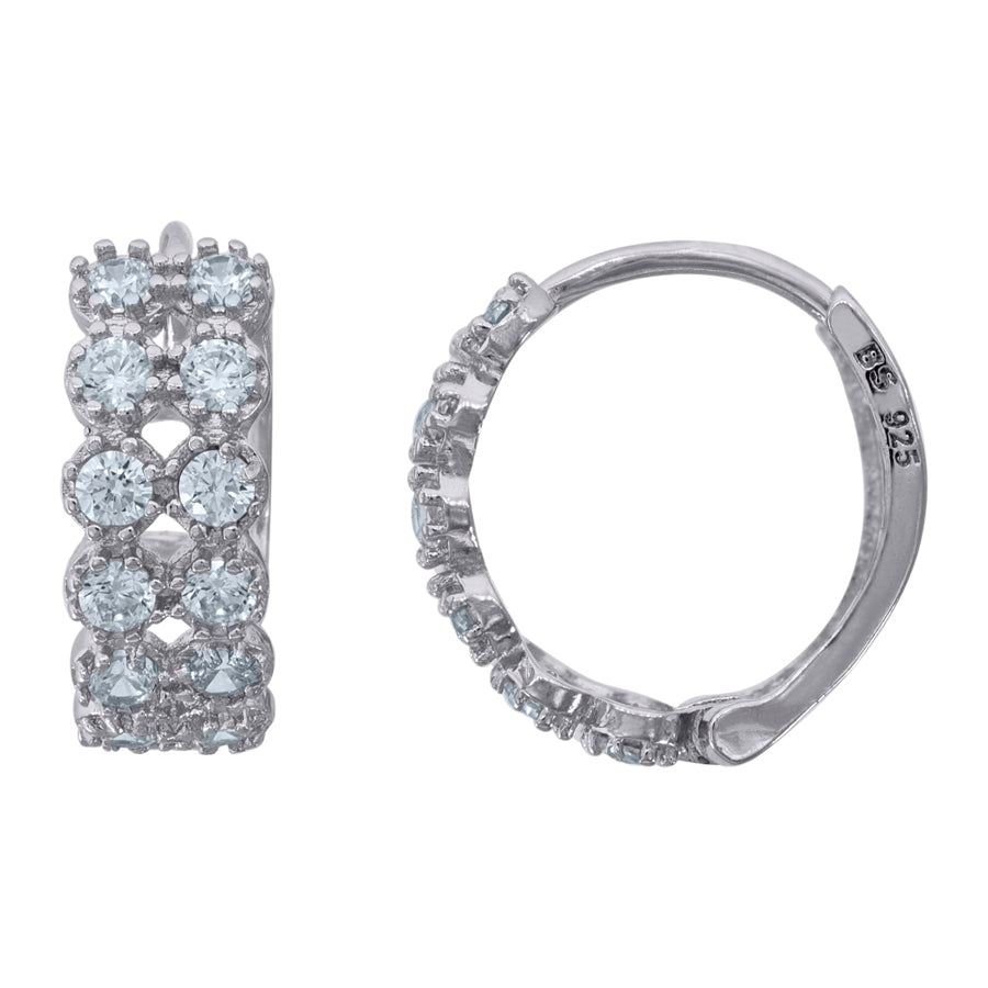 925 Sterling Silver Hoop Earrings