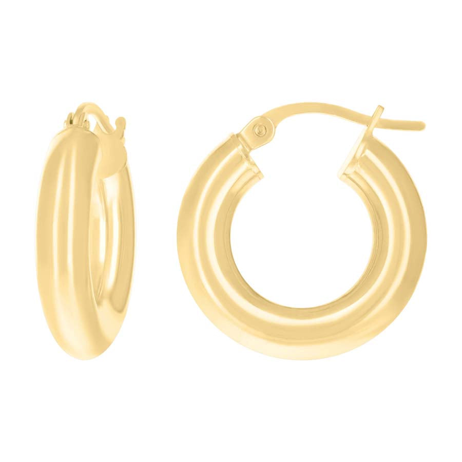 10Kt Gold Hoop Earrings