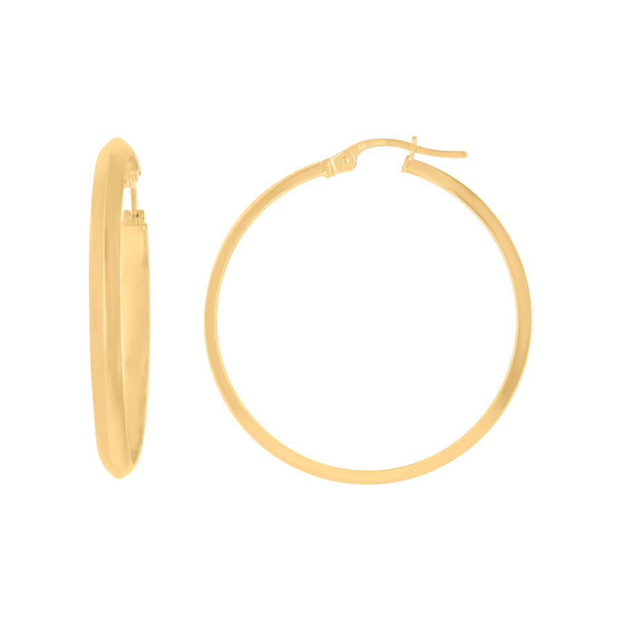 10Kt Gold Hoop Earrings