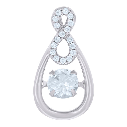 925 Sterling Silver Cz Pendant