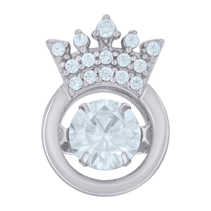 925 Sterling Silver Cz Pendant