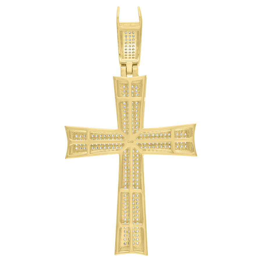 925 Micro-Pave Cross