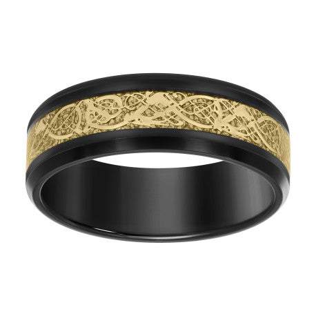8mm Stainless Steel Ring S9-12