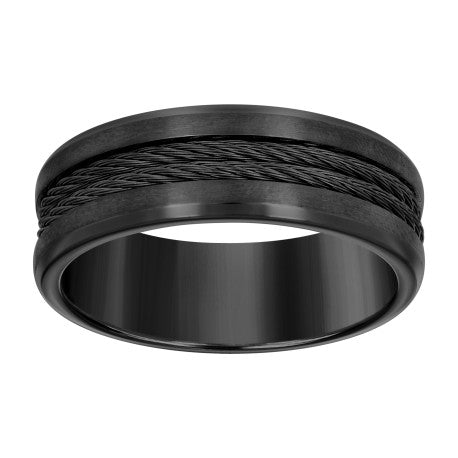 8mm Stainless Steel Ring S9-S12