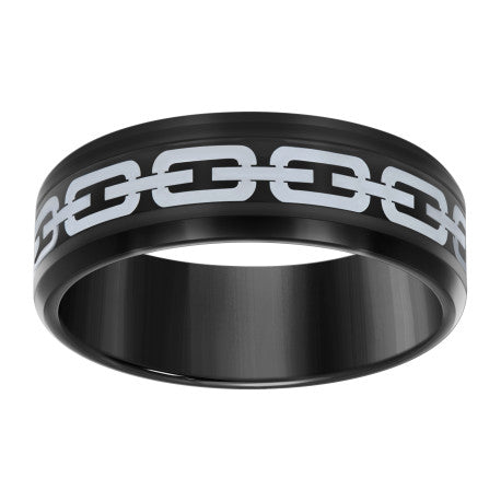 8mm Stainless Steel Ring S9-S12