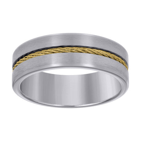 8mm Stainless Steel Ring S9-S12