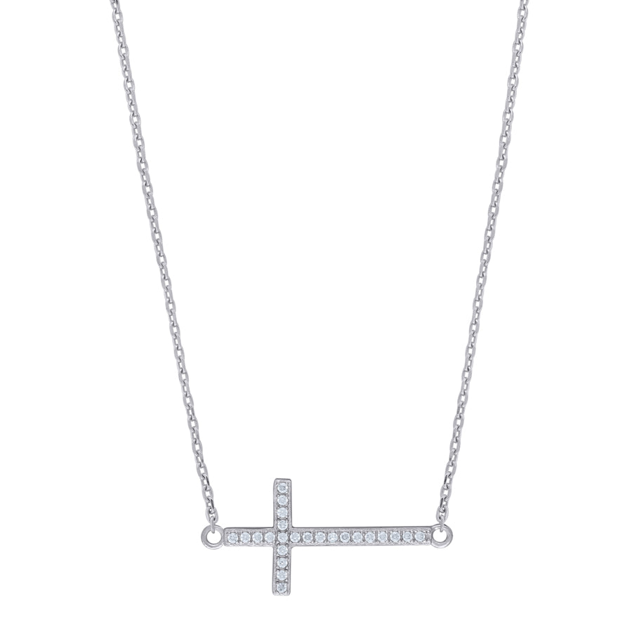 925-Cz Heart Necklace