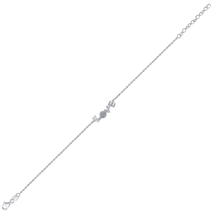 925-Cz Fashion Bracelet