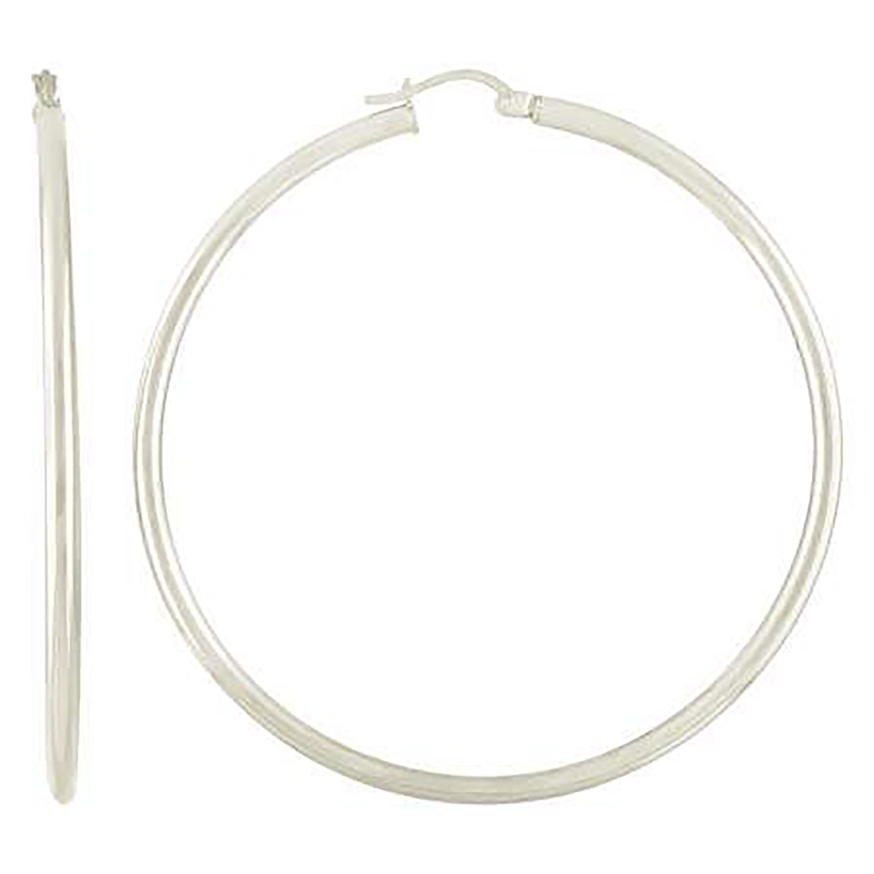 925-Silver 2.5mm Hoop Earrings