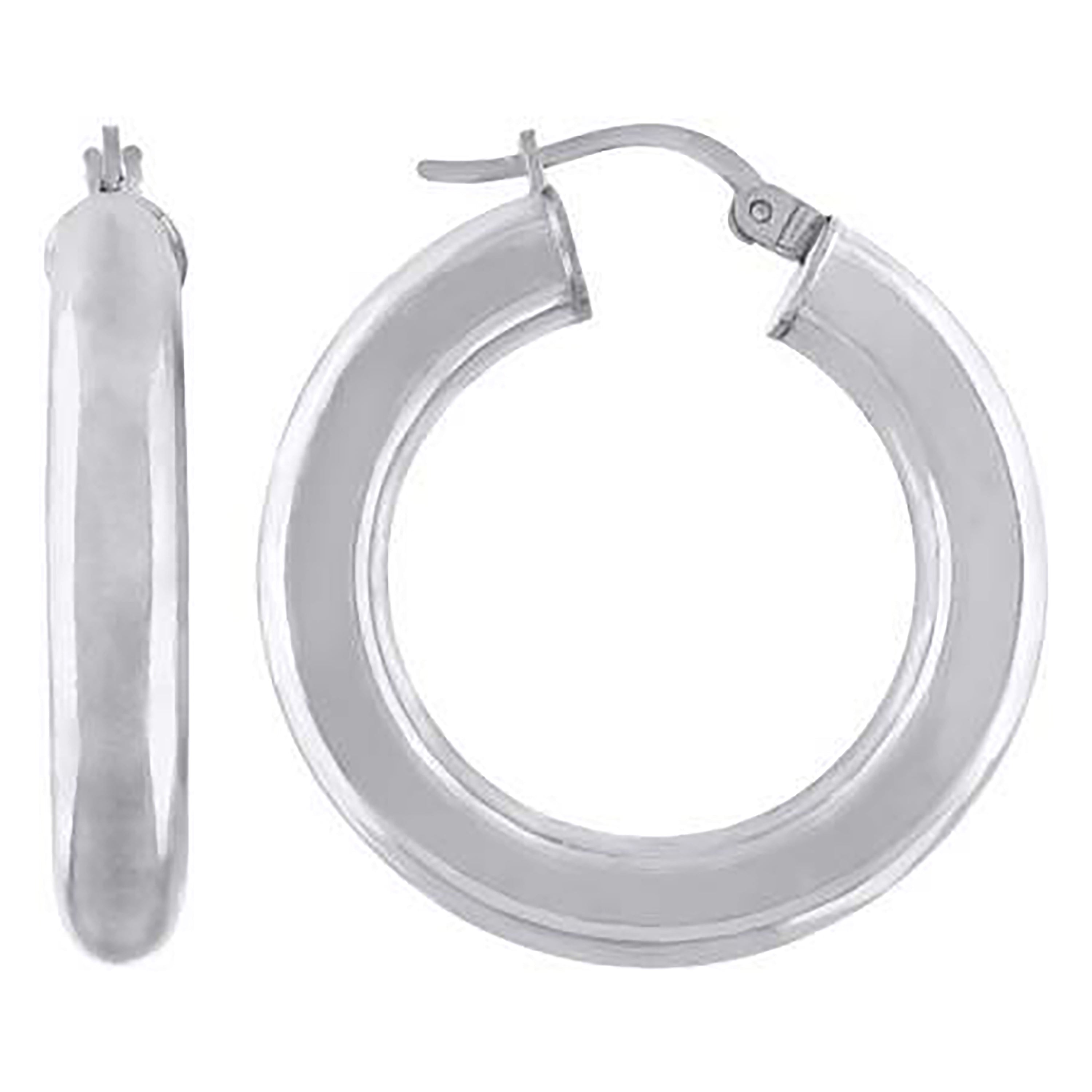 925-Silver 5mm Hoop Earrings