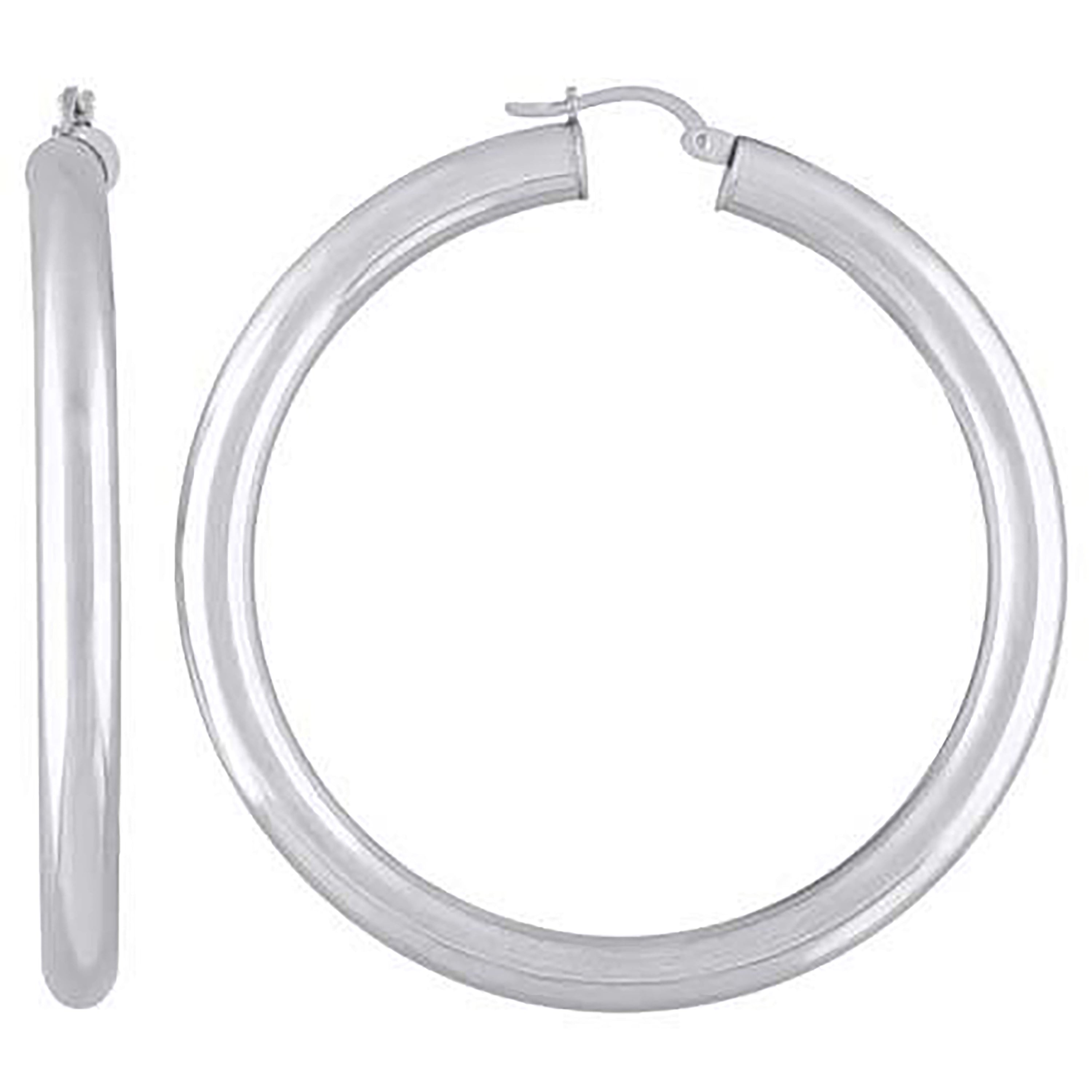 925-Silver 5mm Hoop Earrings