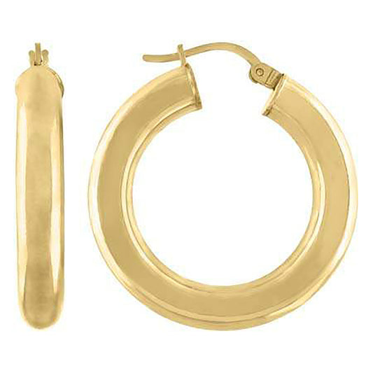 925-Silver 5mm Hoop Earrings