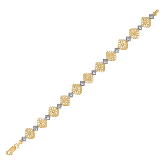 10Kt Gold 8" Bracelet
